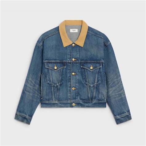 celine denim jacket women's